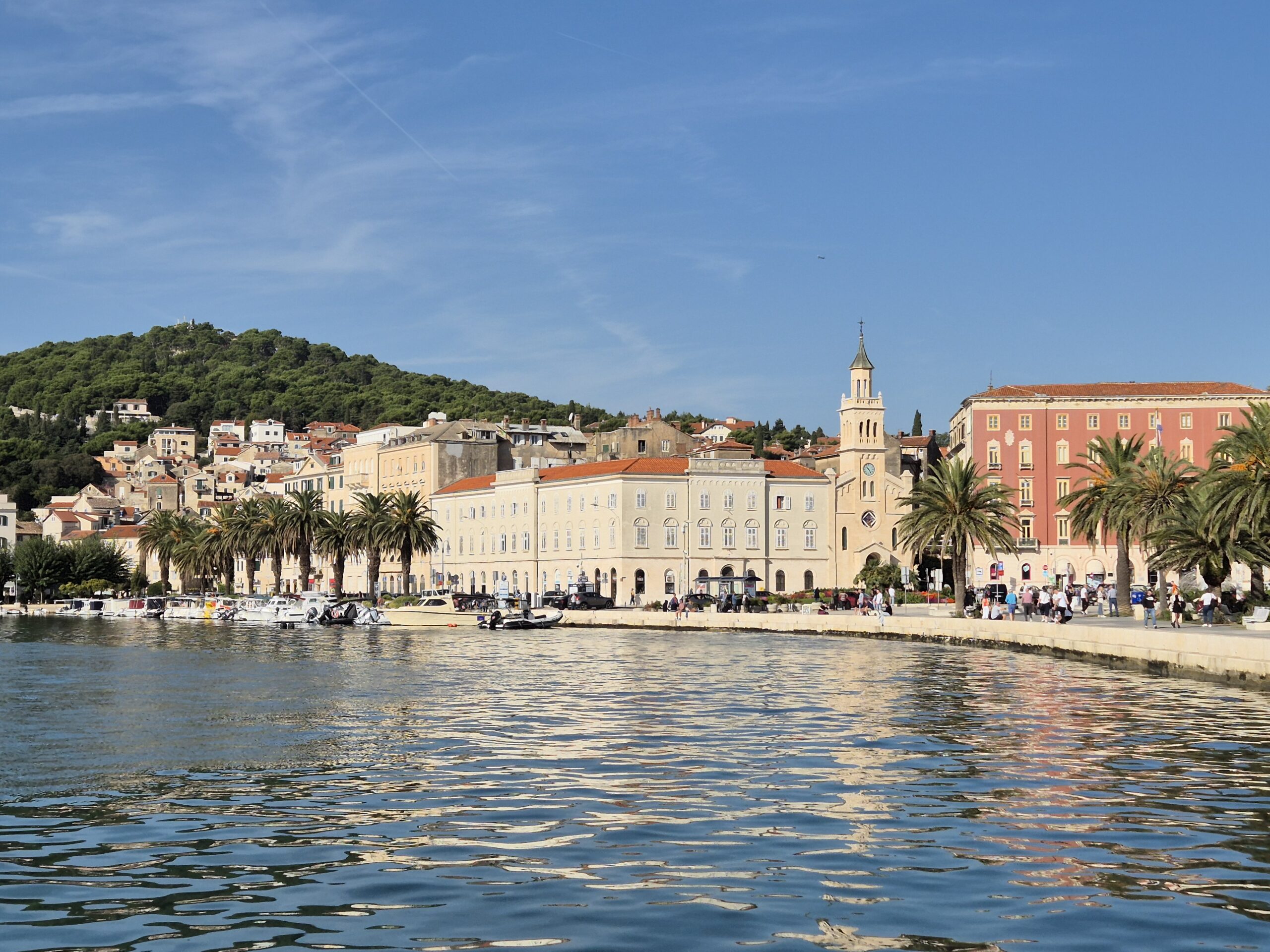 Split, Croatia, a UNESCO World Heritage city showcasing Roman ruins and stunning coastal scenery.